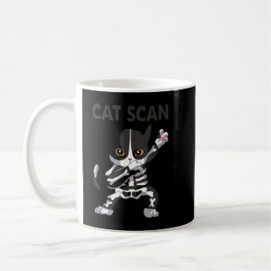 Cat Scan CT Scan Funny Cat X-Ray Pun Meme Rad Tech Kaffemugg