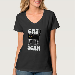 Cat Scan CT Tech Compute Tomography Tech CT Techno T Shirt