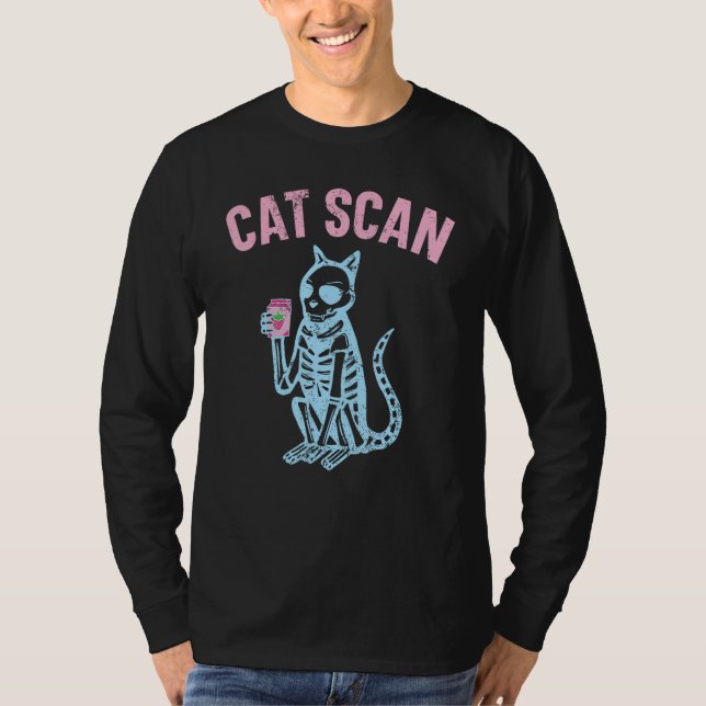 Cat Scan Radiolog Radiologic Technolog Radio T Shirt (Framsida)