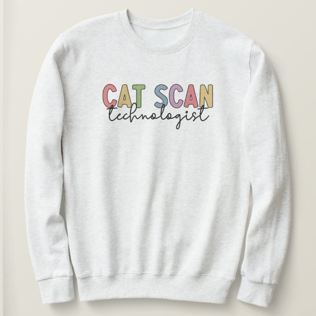 CAT Scan Technolog CT Tech Radiology-gåvor T Shirt (Design framsida)