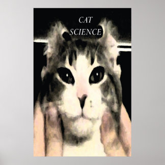 Cat Science Poster
