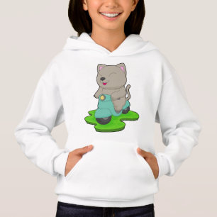 Cat Scooter T Shirt