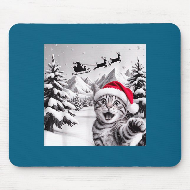 Cat Selfie With Santa  Musmatta (Framsidan)