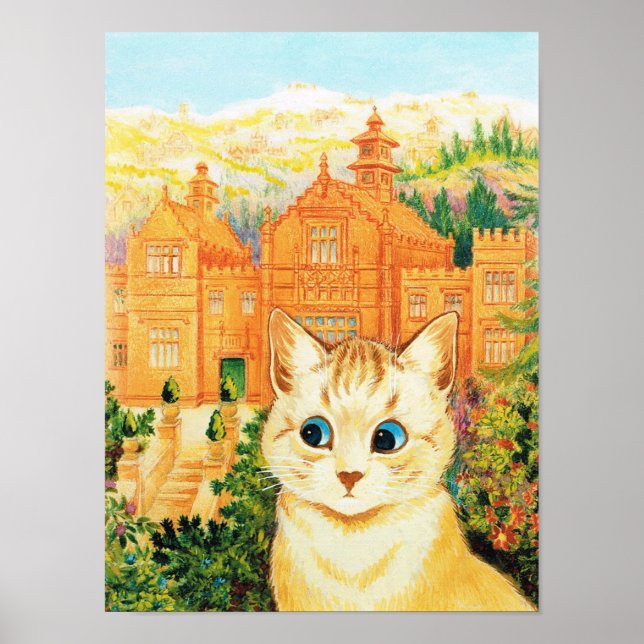 Cat & Shangri-la, Louis Wain Poster (Framsidan)