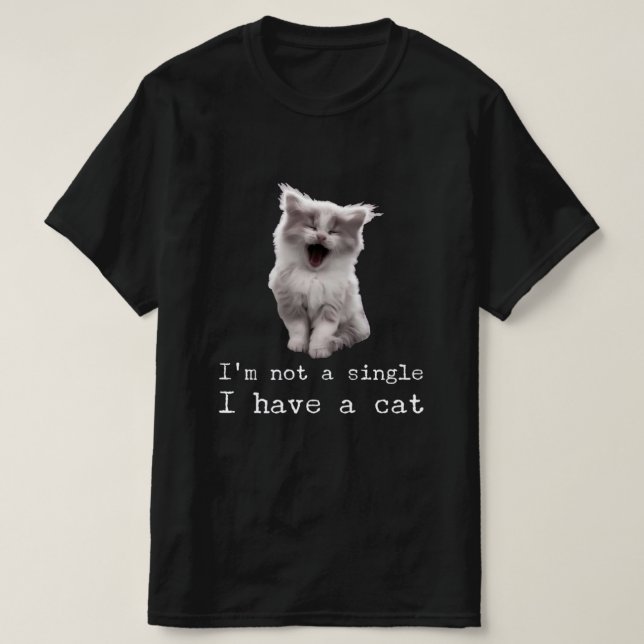 Cat Shirts Kit-Tea Funny Cat Lover Gift Cute Cat T Shirt (Design framsida)