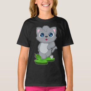 Cat Shovel T Shirt