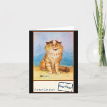 Cat Show First Award Louis Wain