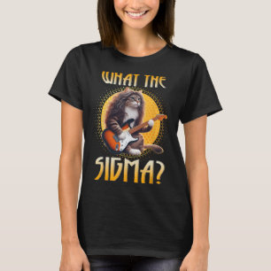 Cat Sigma Shirt Funny Sigma Brainrot Meme Rizz Sig T