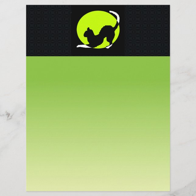 Cat Silhouette (Framsida)