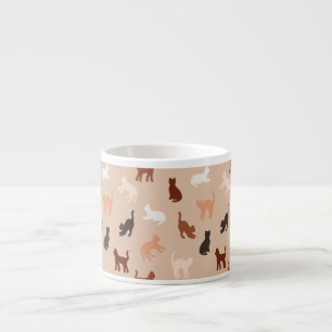 Cat silhouette espressomugg