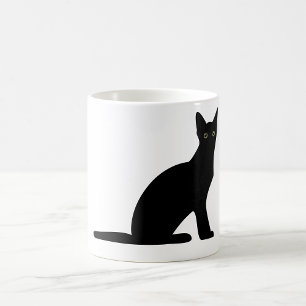 Cat Silhouette Mugg