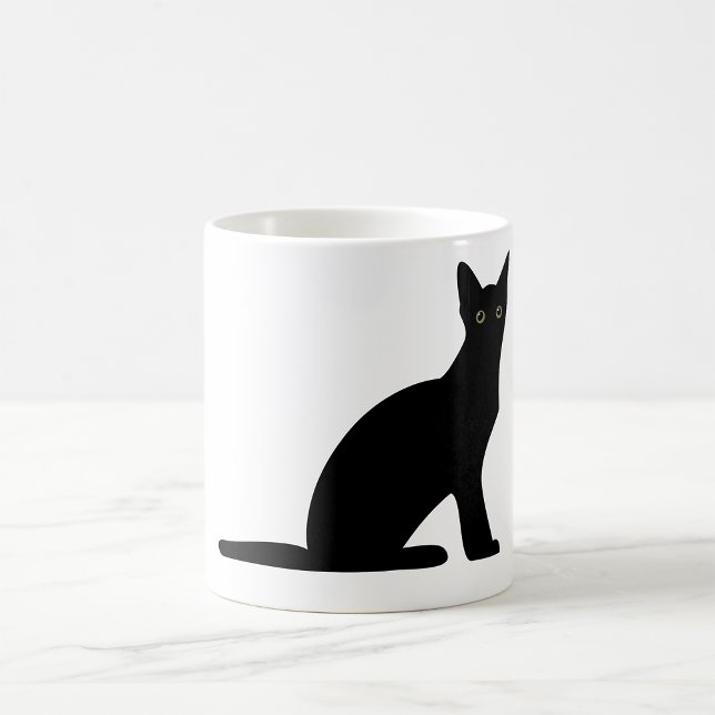 Cat Silhouette Mugg (Skapare uppladdad)