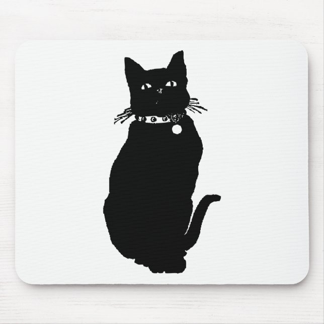 Cat Silhouette Musmatta (Framsidan)