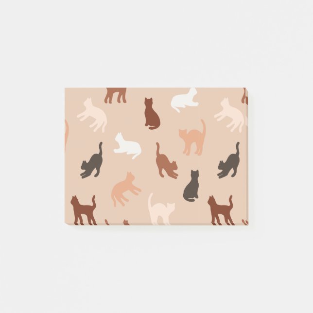 Cat silhouette post-it block (Framsida)