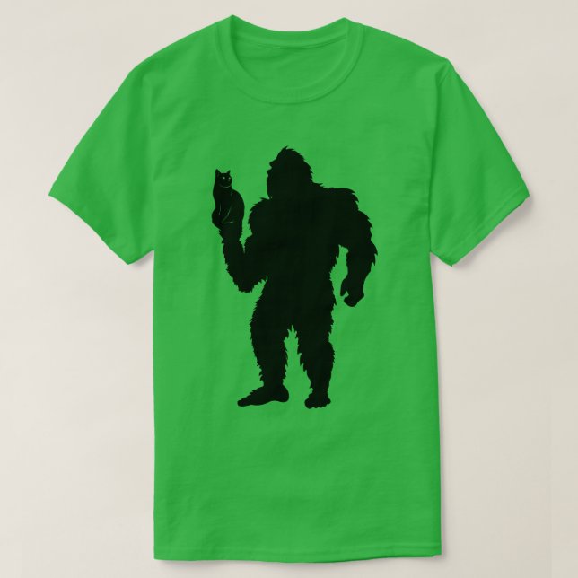 Cat Silhouette T Shirt (Design framsida)