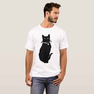 Cat Silhouette T Shirt