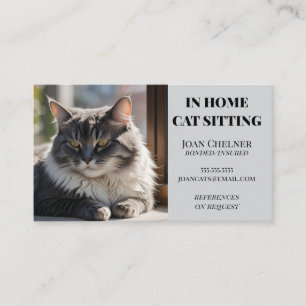 Cat Sitta Cat Care and Services Visitkort