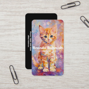 Cat Sitta Services Visitkort