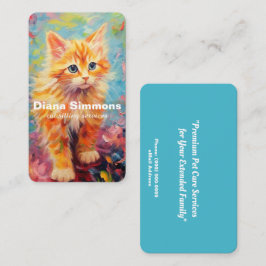Cat Sitta Services Visitkort