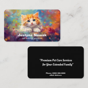 Cat Sitta Services Visitkort
