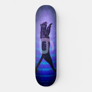 Cat Skateboard 9 Lives