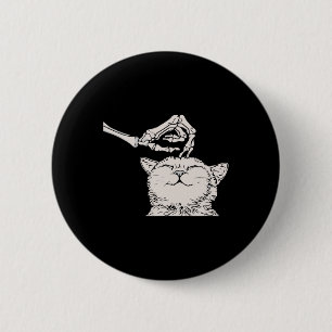 Cat Skeleton Hand Lazy Halloween Costume Coola Bon Knapp