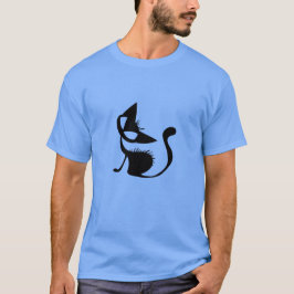Cat Sketch Shirt kvinna och manar och barn T-Shirt