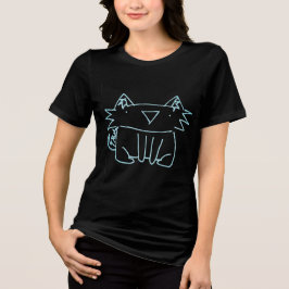 Cat Sketch T Shirt
