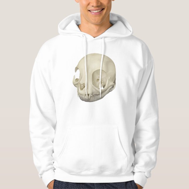 Cat Skull Hoodie (Framsida)