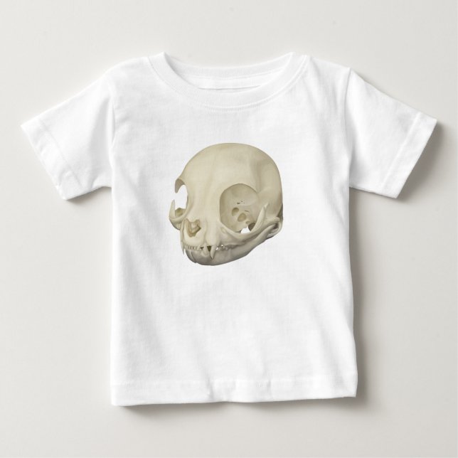 Cat Skull T Shirt (Framsida)