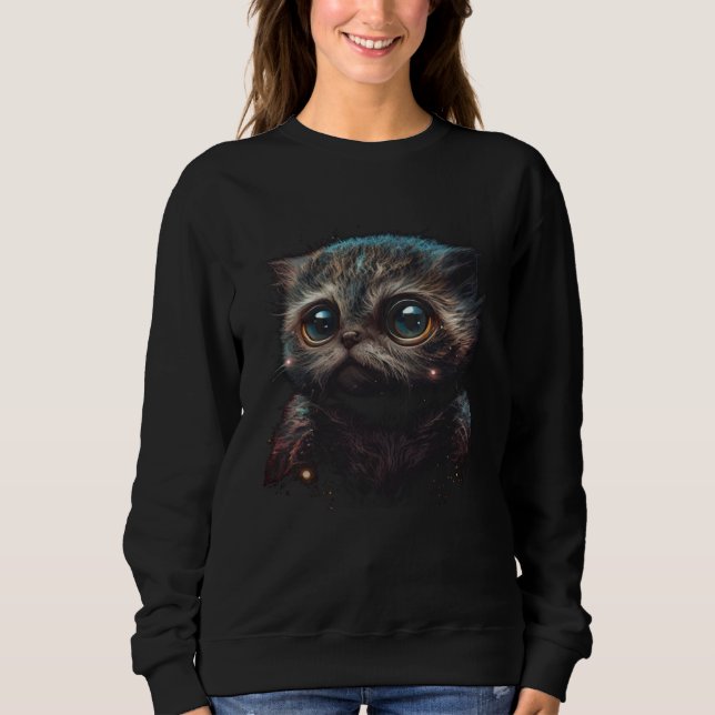 Cat Sloth Graphic Tees Men Women Boys Girls T Shirt (Framsida)