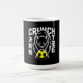 Cat Soccer Crunch Mug Perfect Gift for Soccer Fan Kaffemugg