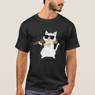 Cat Spela Trombone T Shirt