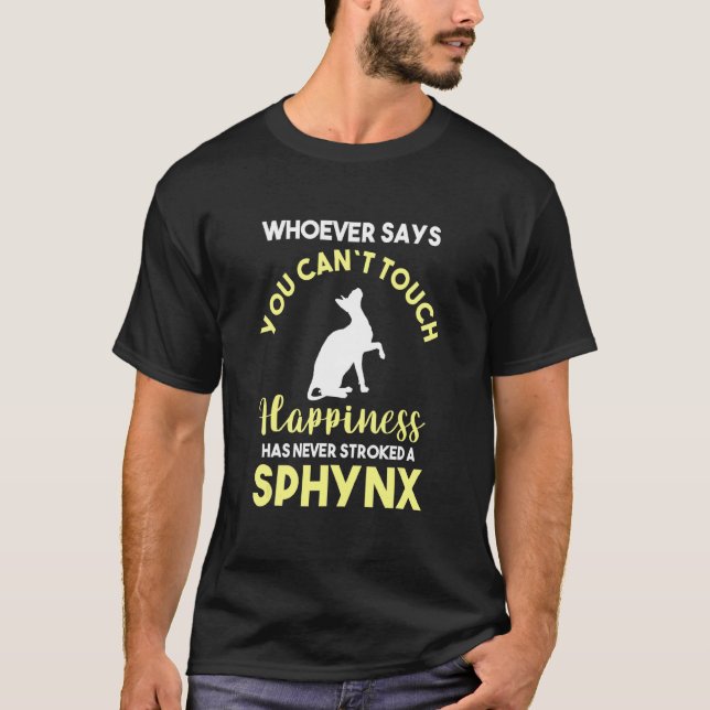 Cat Sphynx 5 T Shirt (Framsida)