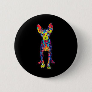 Cat Sphynx Funny Cat Lover Gifts För manar Knapp
