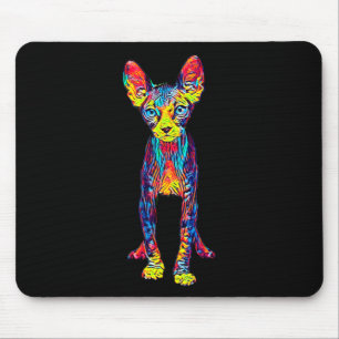 Cat Sphynx Funny Cat Lover Gifts För manar Musmatta