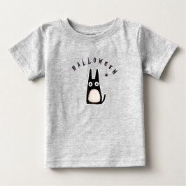 cat + spider + Halloween, personalized T Shirt