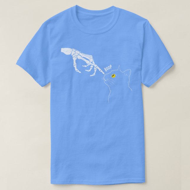 Cat Spooky Boop T Shirt (Design framsida)