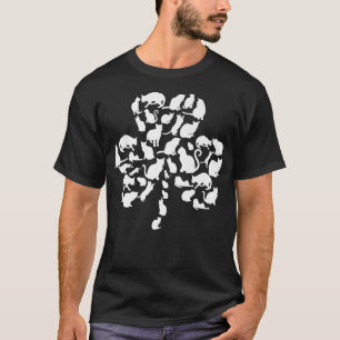 Cat St Patricks Cattys Catricks Day Flickor Sh T Shirt