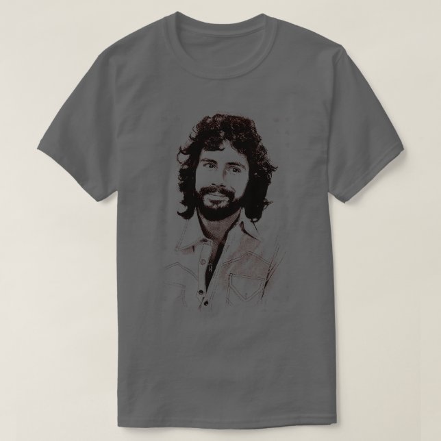Cat Stevens Retro Fläkt Artwork T Shirt (Design framsida)