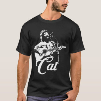 Cat Stevens - White Stencil Essential T-Shirt