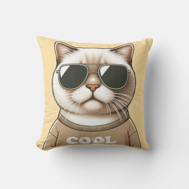 Cat stil kudde (Framsida)