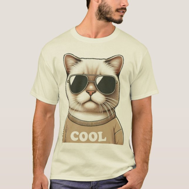 Cat stil t shirt (Framsida)