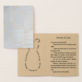 Cat Story Foil Card Folierat Kort