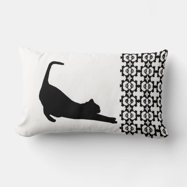 Cat Strech Cushion Lumbarkudde (Framsida)