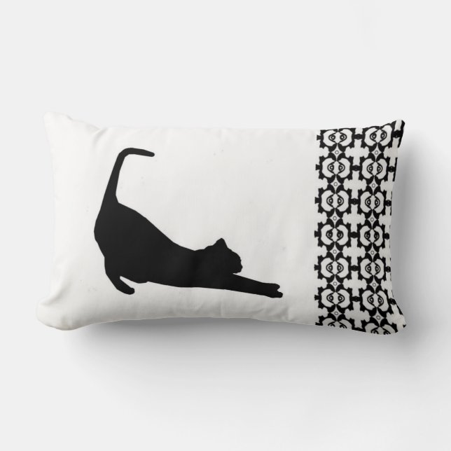 Cat Strech Cushion Lumbarkudde (Framsida)