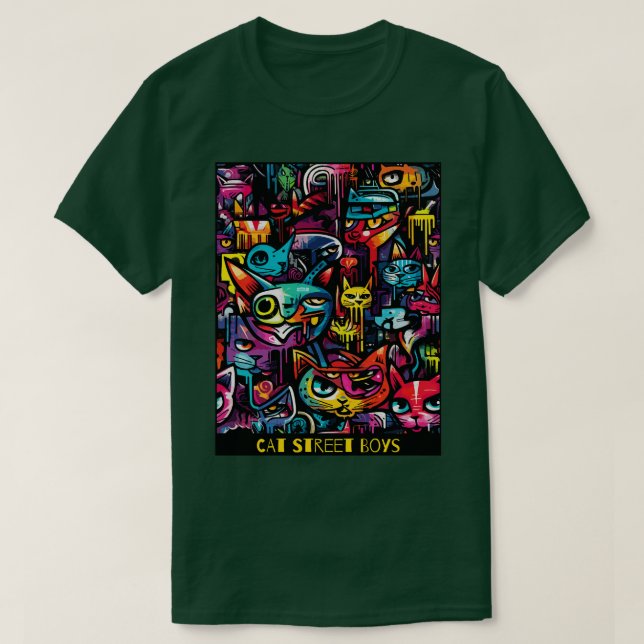 Cat Street Boys T Shirt (Design framsida)