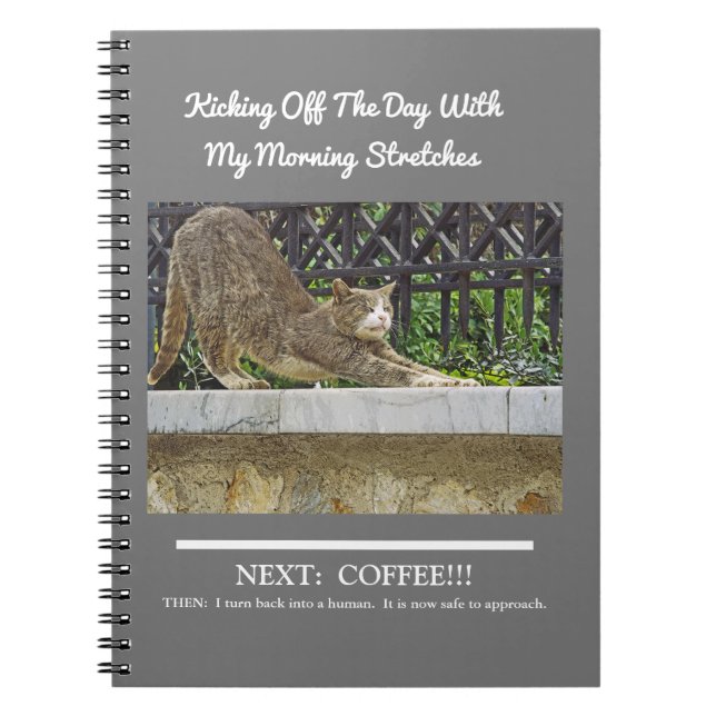 CAT-STRETCHING ANTECKNINGSBOK (Framsidan)