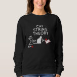 Cat String Teory Sarkastic Science Humor Funny T Shirt<br><div class="desc">Cat String Teory Sarkastic Science Humor Funny</div>