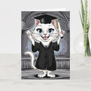 Cat Studenten Personlig Kort